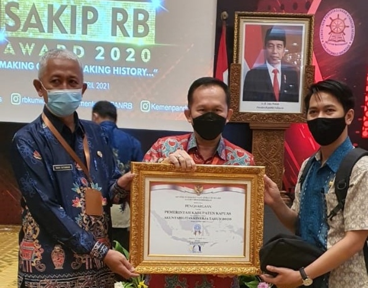 Hasil Evaluasi SAKIP Dan RB, Pemkab Kapuas Raih Predikat B - Ini Kalteng