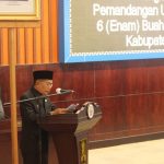 Wakil Bupati Mura Rejikinoor menyampaikan jawaban atas pemandangan umum fraksi DPRD Mura.