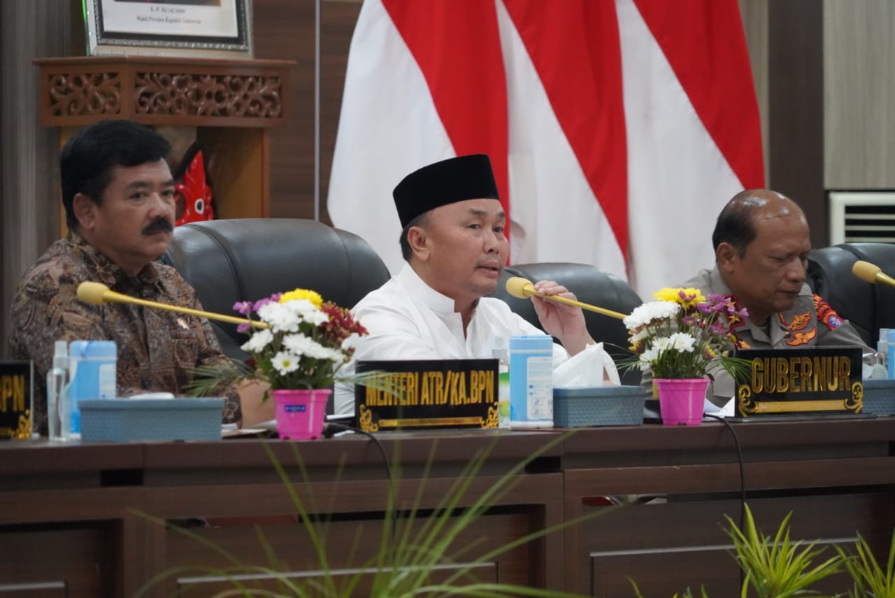 Di Depan Menteri Atr Bpn Gubernur Kalteng Minta Pbs Penuhi Hak Plasma