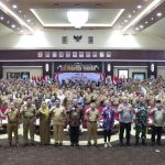 KOLABORASI: Gubernur Kalteng, Sugianto Sabran dan Ketua KPK RI, Firli Bahuri semangat untuk berkolaborasi wujudkan pemerintahan bersih dan akuntabel, di Aula Jayang Tingang, Kamis (7/9/2023). (foto:ist)