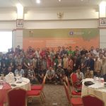 Foto bersama pada kegiatan workshop di Hotel Luwansa, Kota Palangka Raya (Foto : Nopri)