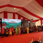 HADIRI : Inspektur Daerah Prov. Kalteng Saring menghadiri Launching Desa Percontohan Antikorupsi Tahun 2023, di Desa Tengin Baru, Kec. Sepaku, Kab. Penajam Paser Utara, Provinsi Kalimantan Timur, Selasa (28/11/2023). (FOTO:MMC)