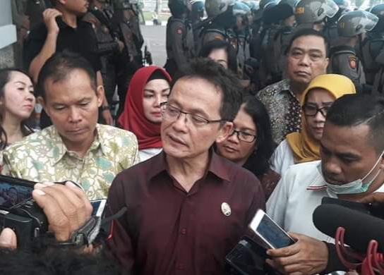 Anggota DPRD Provinsi Kalteng, Yohannes Freddy Ering (Foto : Nopri)