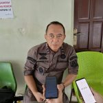 WAWANCARA : Kajari Lamandau, Denji Setiapermana saat diwawancarai terkait perkembangan perkara narkotika jenis sabu-sabu seberat 33,8 kilogram, di Kantor Kejati Kalteng, Kamis (8/8/2024). (foto:ardi)