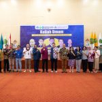 Foto bersama setelah selesai kuliah umum di Gedung PPIIG, Universitas Palangk Raya (Foto : Ist)