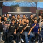 Foto bersama dalam acara launching NMAX Turbo di Night Waltz Caffe, Kota Palangka Raya (Foto : Nopri)