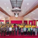 Foto bersama saat kuliah umum di Rektorat Palangka Paya (Foto : Ist)