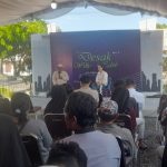 Calon Wakil Gubernur Kalteng, Habib Said Ismail Bin Yahya saat dialog bersama masyarakat dalam acara bertajuk Ku-Desak Willy-Habib Vol III di Night Waltz Coffee, Kota Palangka Raya (Foto : Nopri)