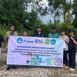 TIM PKM UPR saat melaksanakan kegiatan di wisata alam Lewu Rawan (Foto : Ist)