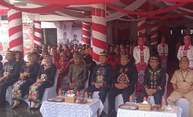 Suasana perayaan hari ulang tahun ke-65 Kabupaten Barito Selatan (Foto : Ist)