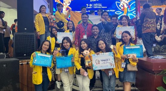 Peraih tiga penghargaan pada ajang Abdidaya Ormawa 2024 di Universitas Udayana, Provinsi Bali (Foto : Ist)