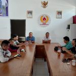 Suasana konferensi pers di Gebung KONI Kalteng (Foto : Ist)