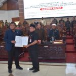 Rapat paripurna DPRD Kapuas terkait Raperda RPJPD tahun 2025-2045 (Foto : Ist)