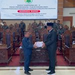 PARIPURNA : Suasana Rapat Paripurna Ke 3 Masa Persidangan I Tahun Sidang 2024. Bertempat di Ruang Rapat Paripurna DPRD setempat, Senin (18/11/2024). (foto:ist)